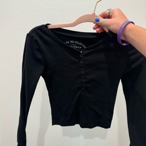 Black button up long sleeve